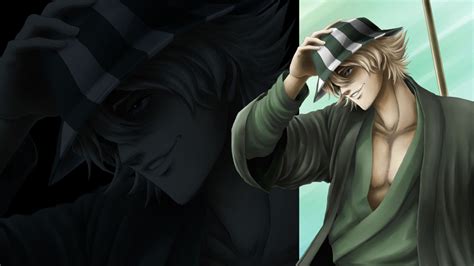 bleach urahara wallpaper|kisuke urahara anime wallpaper.